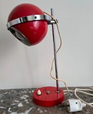 lampe eyeball vintage rouge années 70