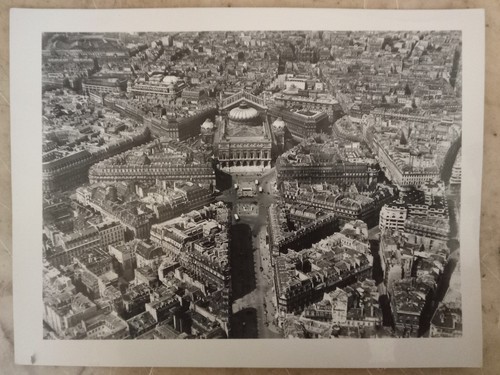 Paris vue ciel 1950 - vue,