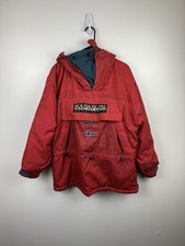 VTG 90s 00s NAPAPIJRI RED SKIDOO ANORAK EXPEDITION JACKET SIZE Small