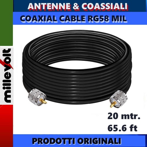 Câble coaxial rg58u 20 - ✅,