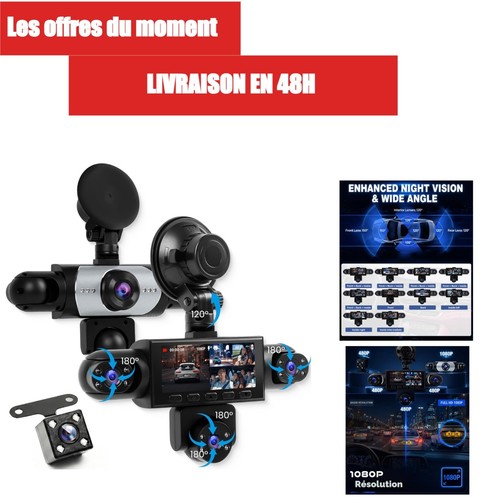 Rimoody dashcam voiture 360 - voiture, 360°