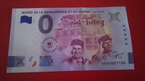 Billet euro musee - billet,