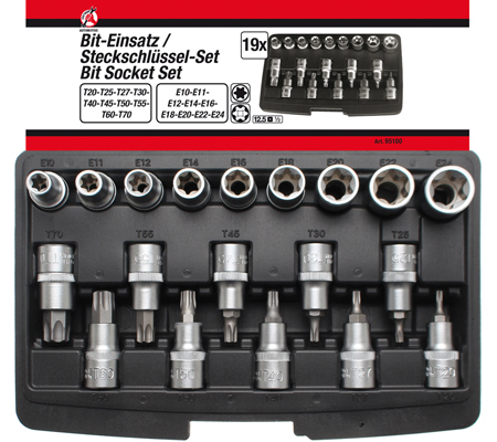 Coffret douille embout - douille,
