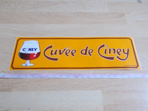 Autocollant cuvée ciney - cuvÉe,