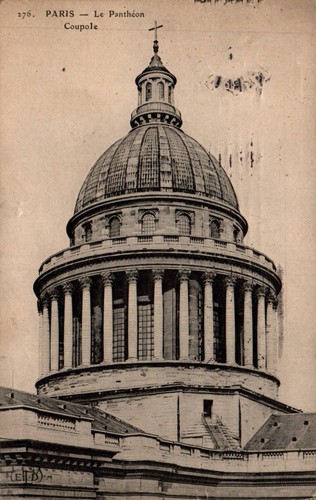 Cpa paris le panthéon - le,