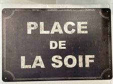 Plaque Métallique Décorative