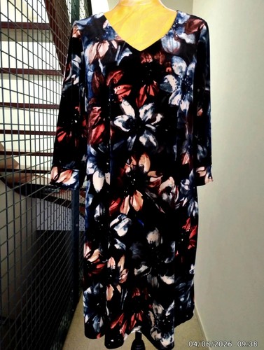 Robe velours longue - en, à