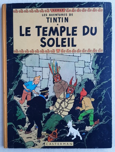 Tintin temple soleil - tintin,
