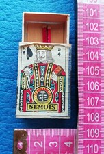 MATCHBOX 1 BOX MATCHES TOBACCO SEMOIS CVMG519