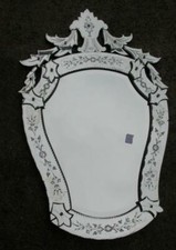 Miroir vénitien ovale