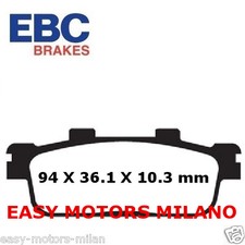 SFA427 EBC Paire De Plaquettes De Frein Arrière SYM Citymax Quad - 300 CC 2006