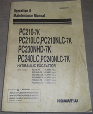 Komatsu PC210-7K PC240LC-7K