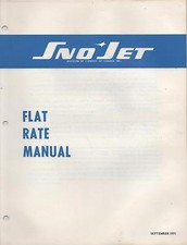 1972 YAMAHA SNOWMOBILE SNO JET