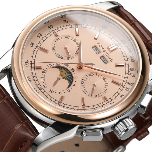 Skeleton moon phase automatic - skeleton,