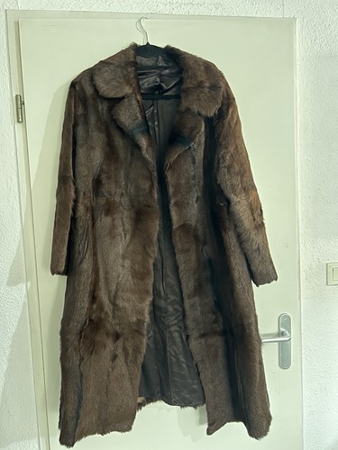 Manteau long fourrure - long, en