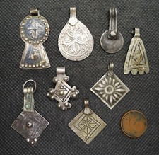 Lot Pendentifs Elément Argent