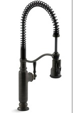 Kohler K-77515-2BZ Tournant 1.5 GPM Single Hole Pre-Rinse Kitchen Faucet