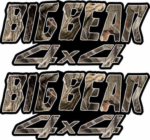Big bear 4x4 camo - big,