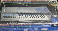 Bontempi BN8 Organ Keyboard With Stand Electric Reed Vintage Fan Driven RARE And