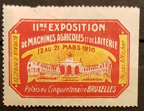 Vignette 1910 bruxelles - 👍,