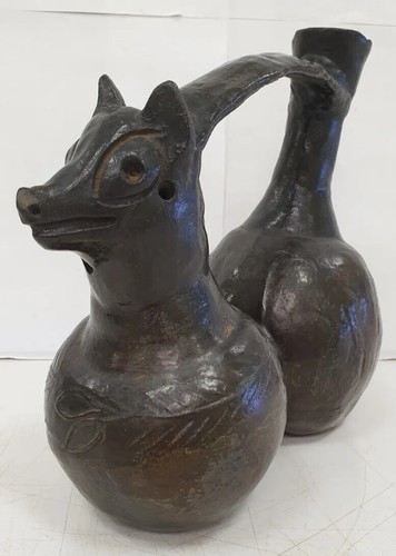 Bouteille bottle chimu - , terre