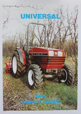 prospectus brochure tractor Universal vines, orchards tractor prospect traktor
