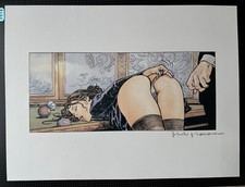 MANARA Tirage imprimé signé