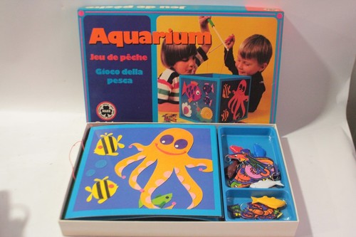 Aquarium jeu pêche - pêche, vintage