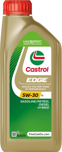 Huile castrol edge 5w30 - edge, ll