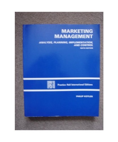 Marketing management - marketing,