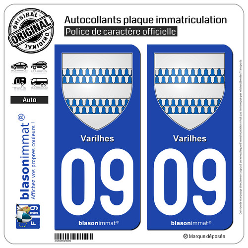 Stickers autocollant plaque - 2,