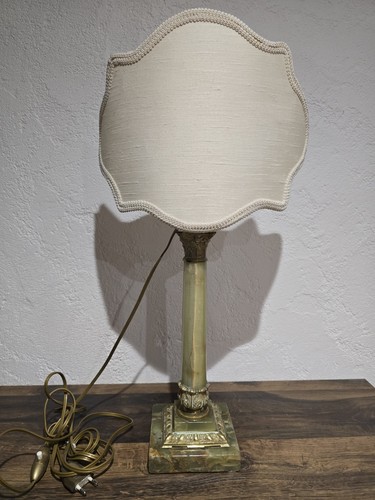 Lampe ancienne onyx - en, vert