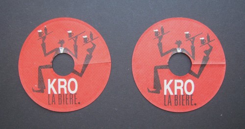 Kronenbourg mushroom doily - kronenbourg,