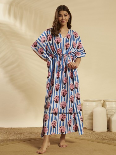 Indian blue paon bleu robe - blue,