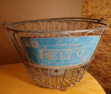 Buy Felco Chicken Feed Advertising Sign Metal Egg Basket Farm Agriculture