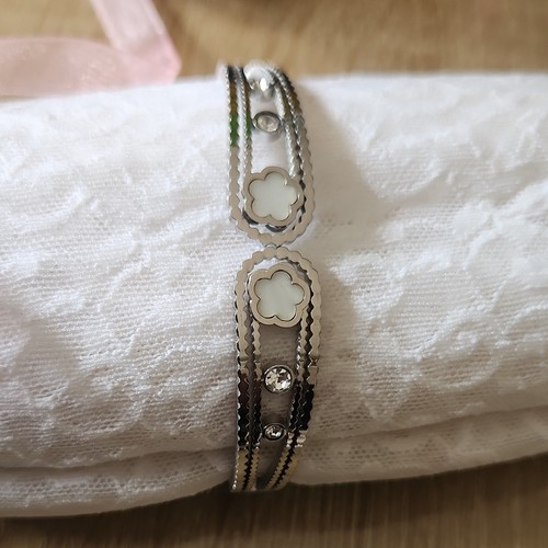 Bracelet jonc acier inoxydable