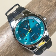 Festina Unisex Adults 6717 Sport Date Black Rubber Quartz Analog 37mm Watch 7"