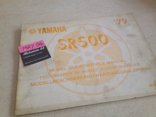 Yamaha sr500 3h1 - sr, 500