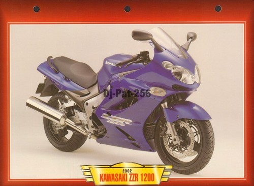 Fiche moto kawasaki zzr 1200 - fiche,
