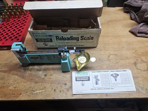 Rcbs powder scale 500 - scale, 5-10