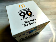 Collection complète MONSIEUR MADAME 90 figurines McDonald's Happy Meal mac do mc