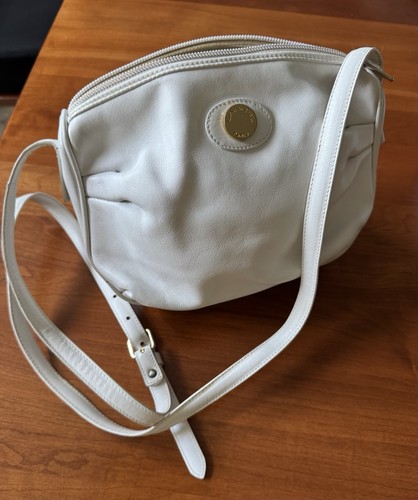 Lancel paris white leather - white,