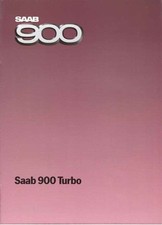 catalogue / brochure Saab 900