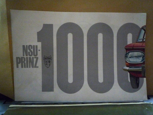 Nsu prinz 1000 - nsu,