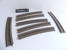 6138 FLEISCHMANN PROFI HO 7 RAILS COURBES CONTRE COURBE POUR AIGUILLAGE