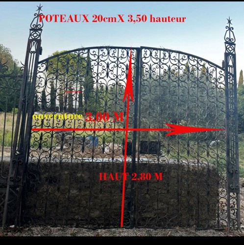 Majestueux portail ancien - portail,