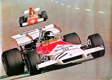 Ultra Rare BRM P160 Peter Gethin poster 91x64 cm VERY GOOD CONDITION+
