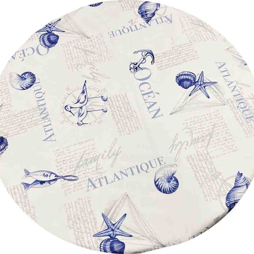 Nappe ronde littoral antitache