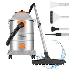 Aspirateur ZEEGMA Aspirateur eau/sec industriel 25 Lliter 1600W