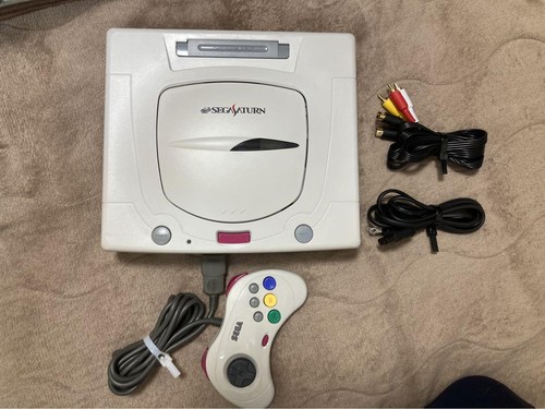 Console sega saturn blanche - saturn,